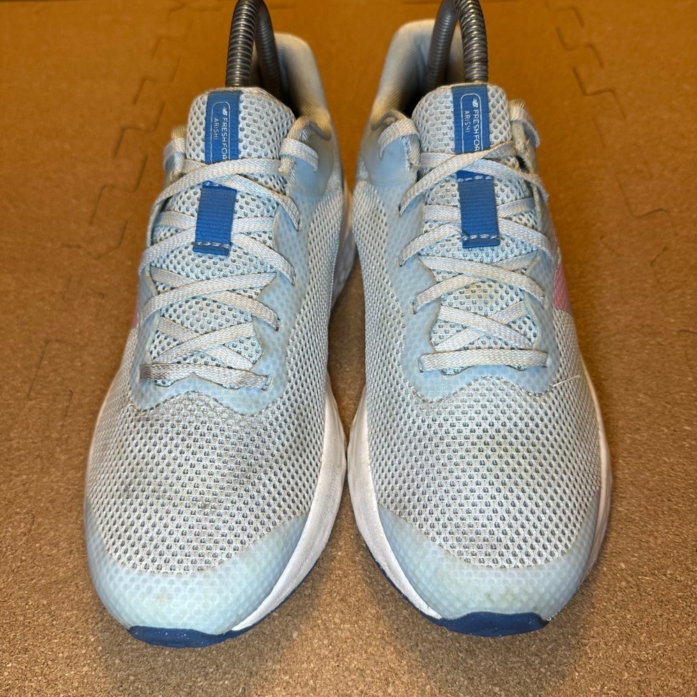 New Balance Fresh Foam Arishi v4 Mens 5 Light Blue Grey GPARIBP4 Running Shoes - Picture 2 of 10